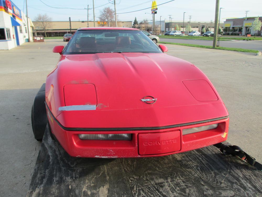 1990 Corvette Coupe Red Parts Car or Drag Car Project or ?