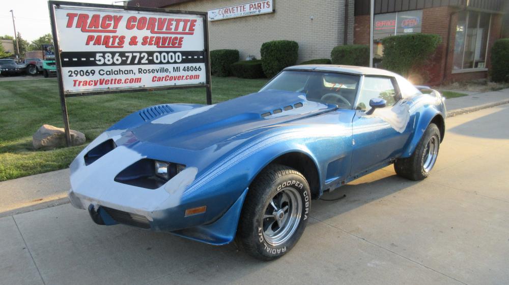 for sale 1977 corvette coupe parts car less l48 engine and auto transmission detroitcorvette com 1977 corvette coupe parts car less l48