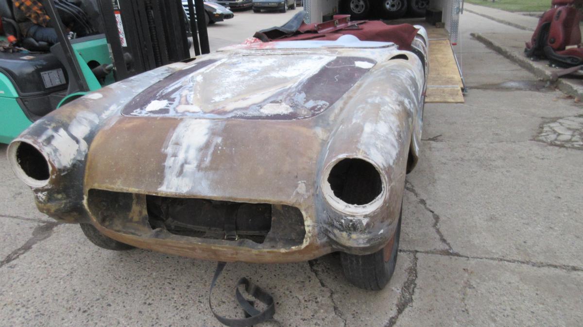 For Sale 1957 Corvette Convertible Project Car 283 230 HP