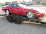 1990 Corvette Coupe Red Parts Car or Drag Car Project or ?