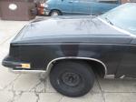 1985 Olds Cutlass Salon Parts Car with Good Front End, Frame, Rear Axle, Jack, Trunk Lid, Trim, etc.