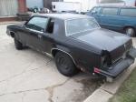 1985 Olds Cutlass Salon Parts Car with Good Front End, Frame, Rear Axle, Jack, Trunk Lid, Trim, etc.