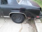 1985 Olds Cutlass Salon Parts Car with Good Front End, Frame, Rear Axle, Jack, Trunk Lid, Trim, etc.