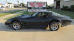 1980 Corvette Coupe Black Race Car Project Less Engine & Transmission & Seats