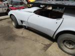 1973 Corvette White Coupe Parts Car L-48 Auto AC Rear Clipped