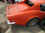1971 Corvette Red/Orange Coupe Parts Car was 350 Auto PS PB AC 