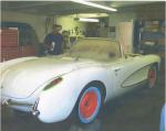 1956 Corvette Convertible Restored w/White Soft Top & a White Hardtop, 283 Automatic Discs